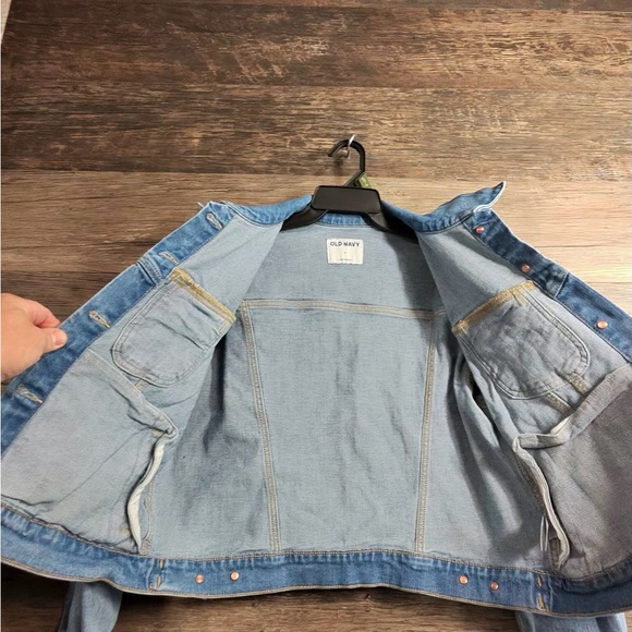 Old Navy Light Blue Jean Jacket - Picture 10 of 11
